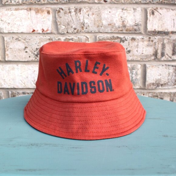 Youth Harley Davidson Reversible Bucket Hat - Picture 1 of 7